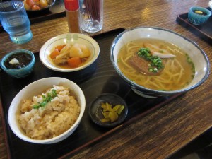 宮古そば定食